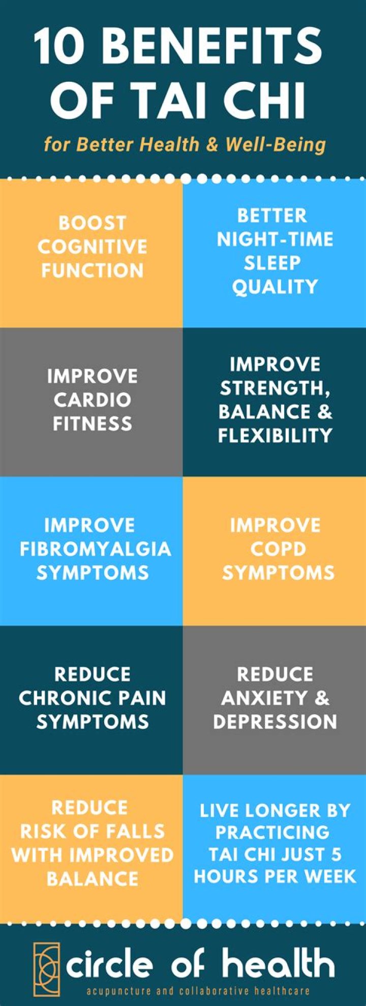 What are the benefits of Tai Chi?