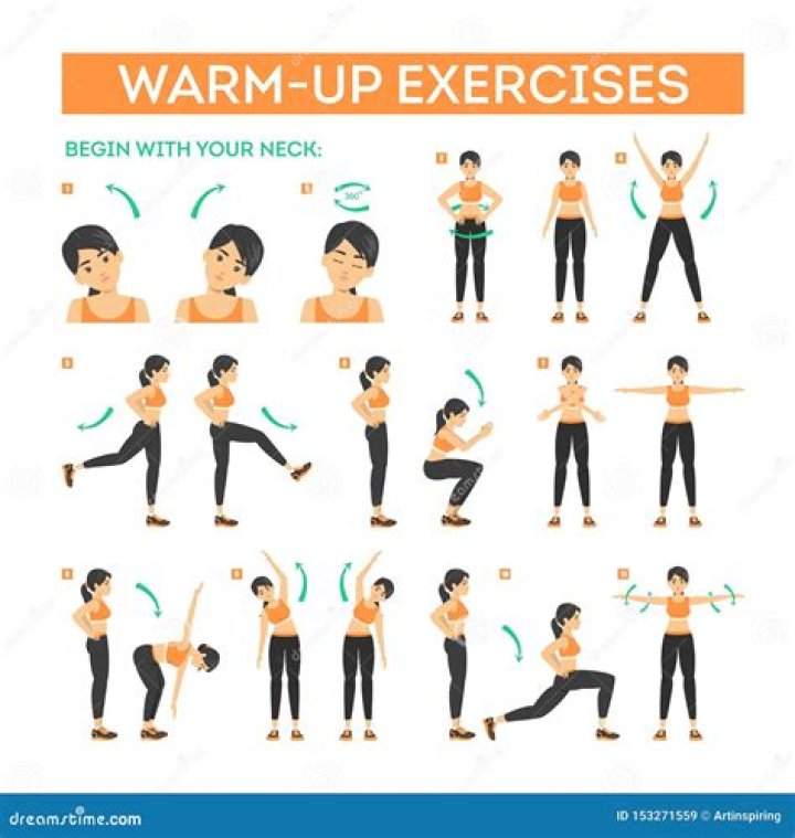 What are the warm up exercises for tai chi?