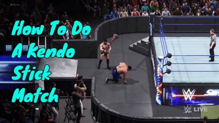 What are WWE kendo sticks made of?