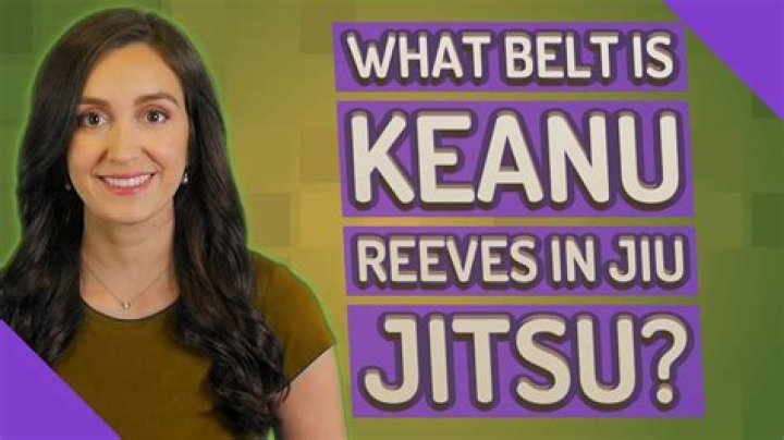What belt is Keanu Reeves in BJJ?