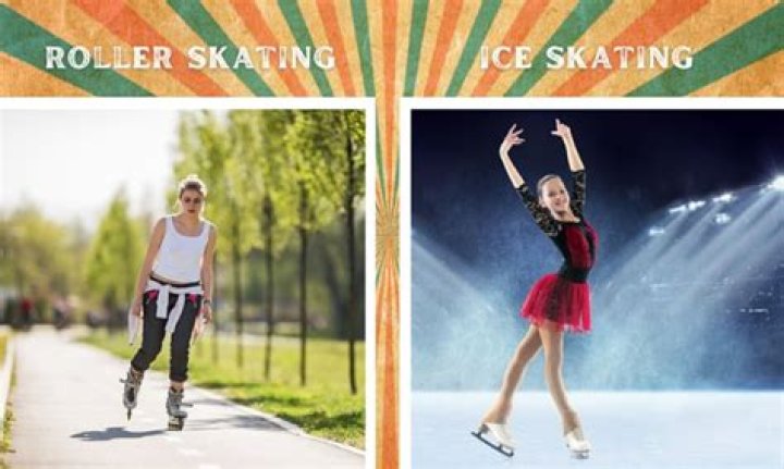 What came first ice skating or roller skating?