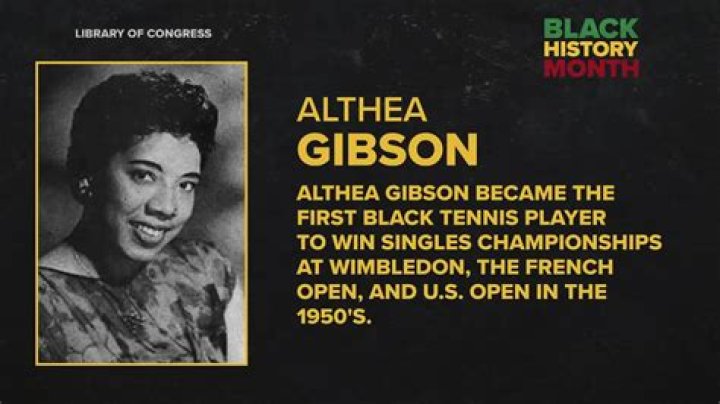 What change did Althea Gibson represent?