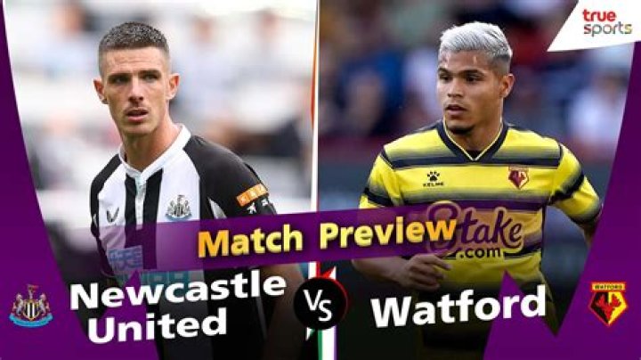What channel is Newcastle vs Watford on UK?