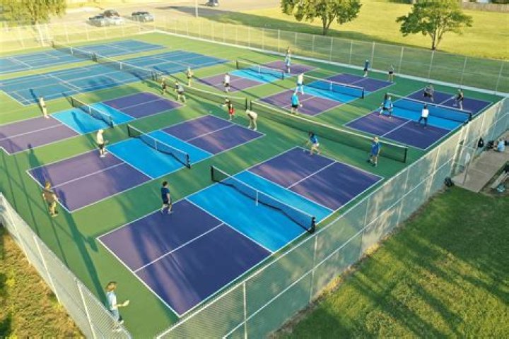 What color should pickleball lines be?