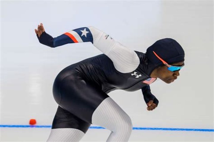 What do speed skaters wear?