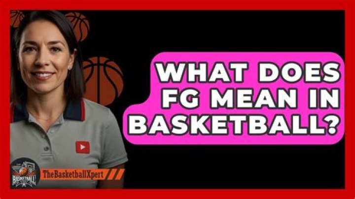 What does FG means in basketball?