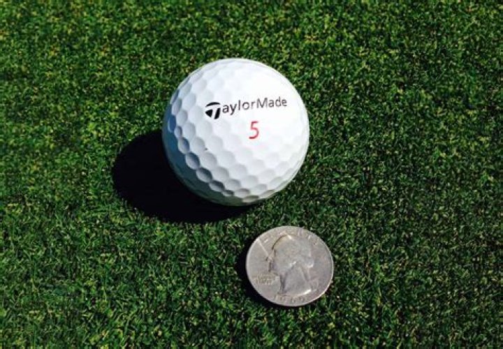 What does it mean when a golf ball is embedded?