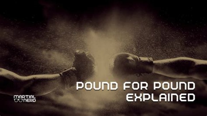 What does pound for pound fighter mean?