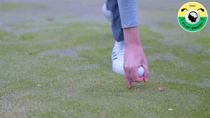 What does tee up through the green mean?