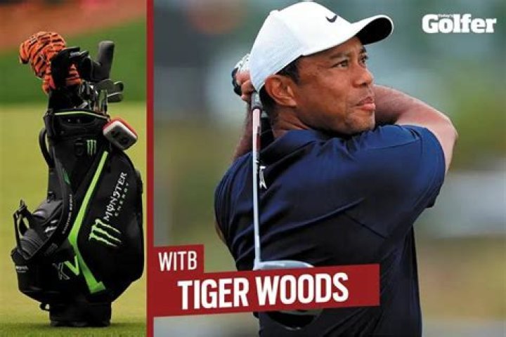 What does Tiger Woods use for a putter?