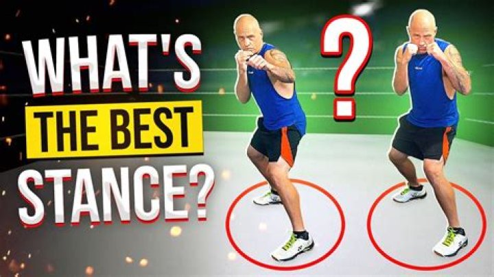 What fighting stance is the best?