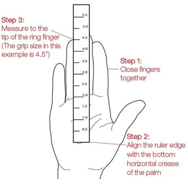 What grip size does Rafa use?