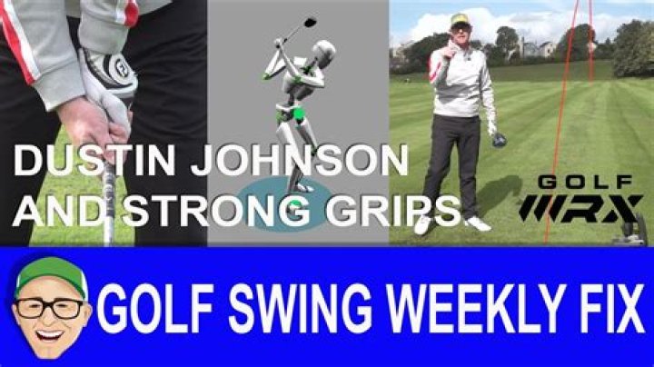 What grips does Dustin Johnson use?