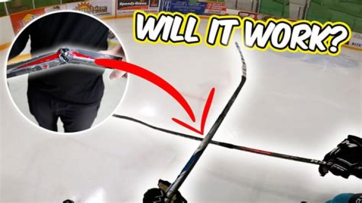 What happens to broken hockey sticks?