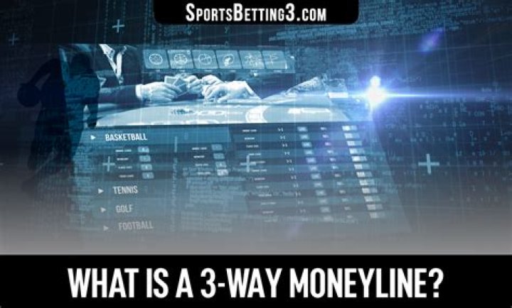 What is a 3-way money line bet?