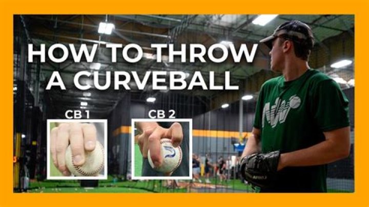 What is a curve ball in baseball?