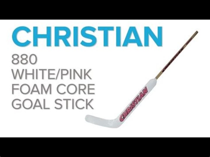 What is a foam core goalie stick?