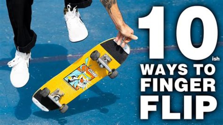 What is a forward flip on a skateboard?