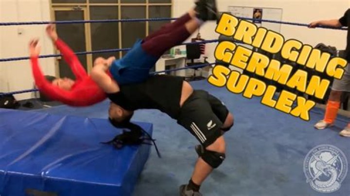What is a German suplex?