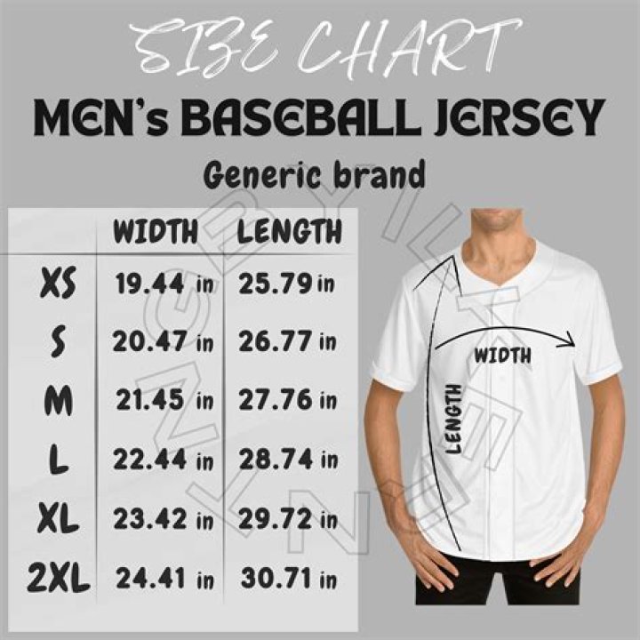What is a size 44 jersey?