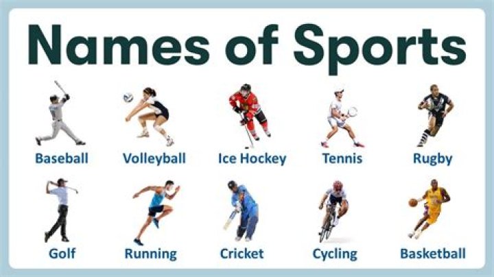 What is a sport that starts with M?