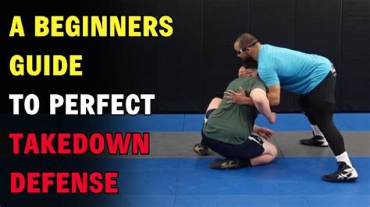 What is a takedown in wrestling?