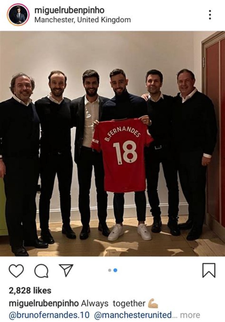What is Bruno Fernandes number?