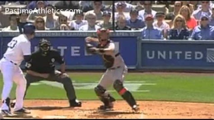 What is Buster Posey's pop time?