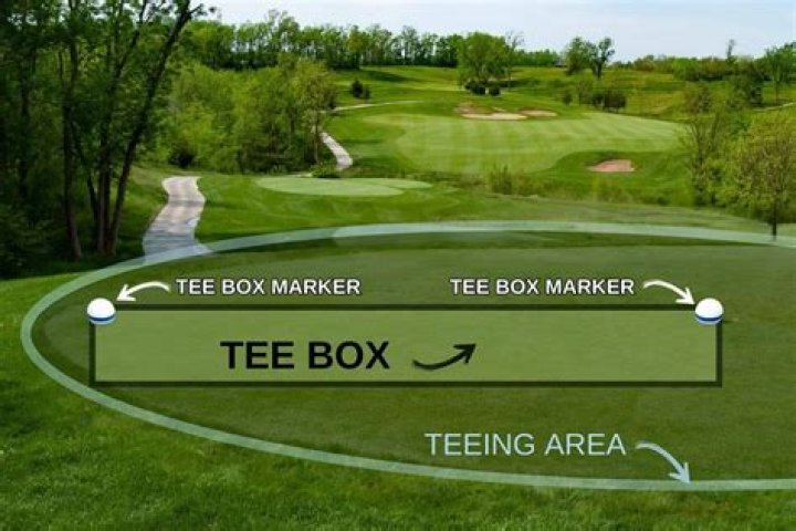 What is considered the teeing area?