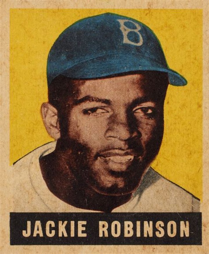 What is Jackie Robinson's rookie card?