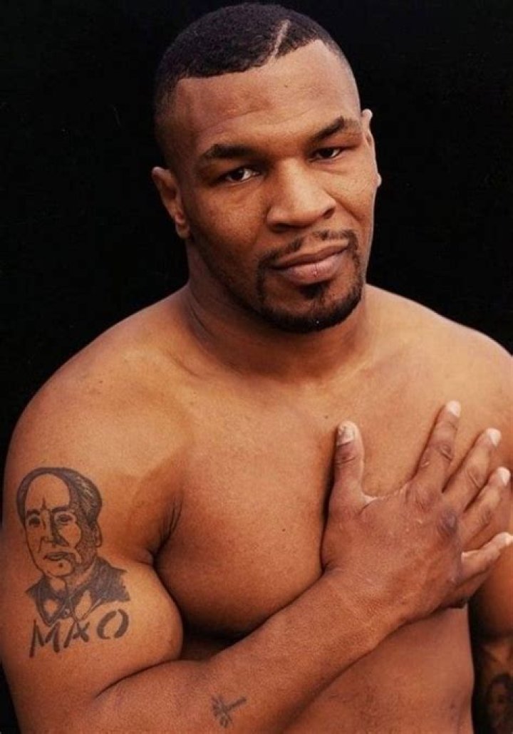 What is Mike Tyson's tattoo?