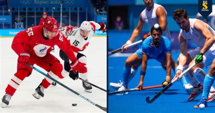 What is more popular field hockey or ice hockey?