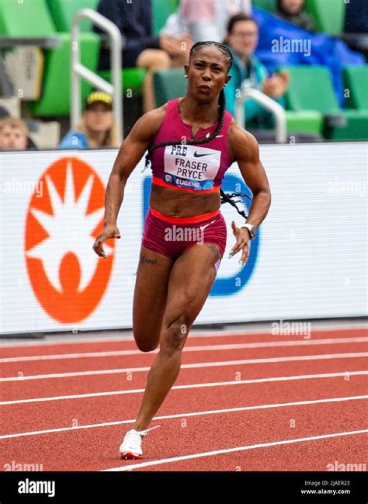 What is Shelly-Ann Fraser-Pryce top speed?