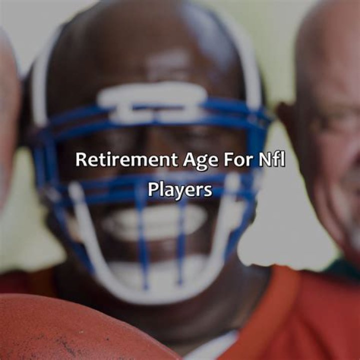 What is the average retirement age for a football player?