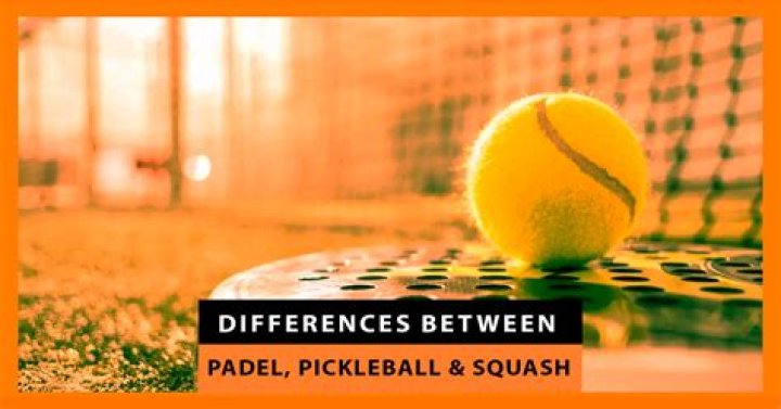 What is the difference between racquetball and pickleball?