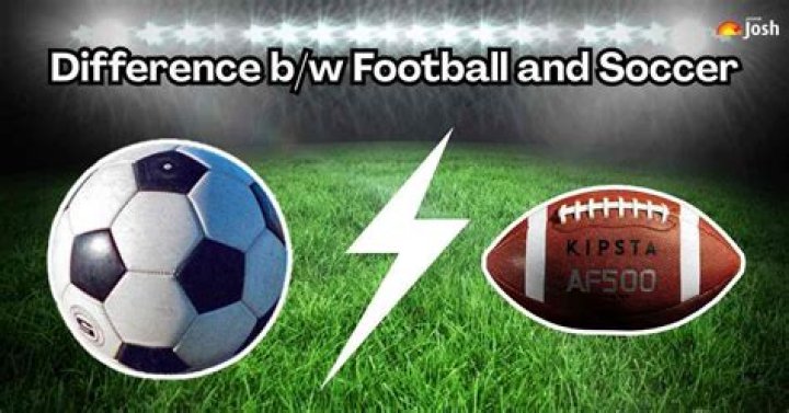 What is the difference between soccer and football game?