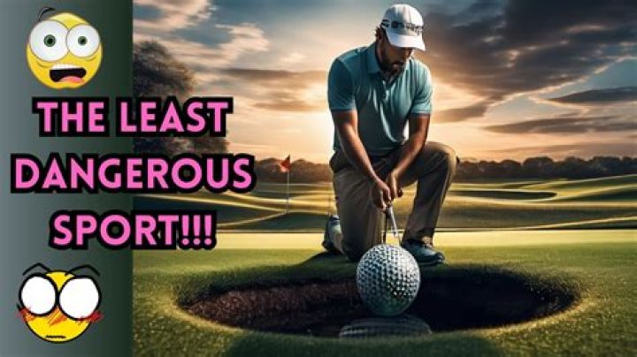 What is the least dangerous sport?