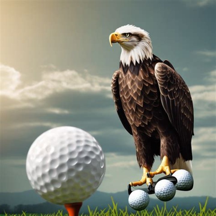 What is the meaning of eagle in golf?