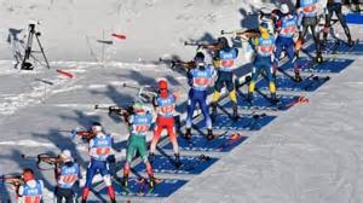What is the Olympic biathlon?