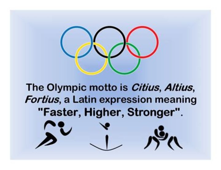 What is the Olympic motto?