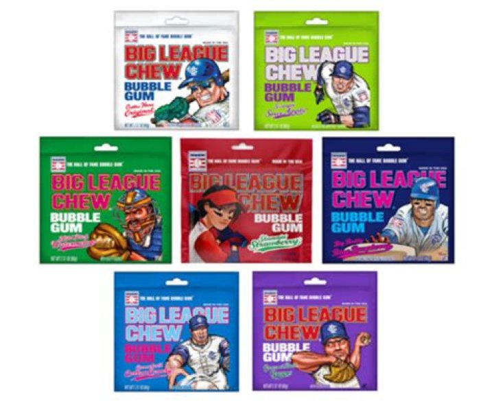 What kind of gum do MLB players chew?