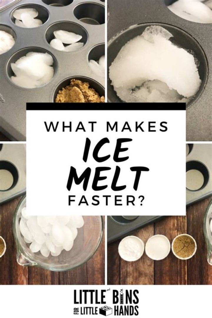 What makes ice fast for skating?