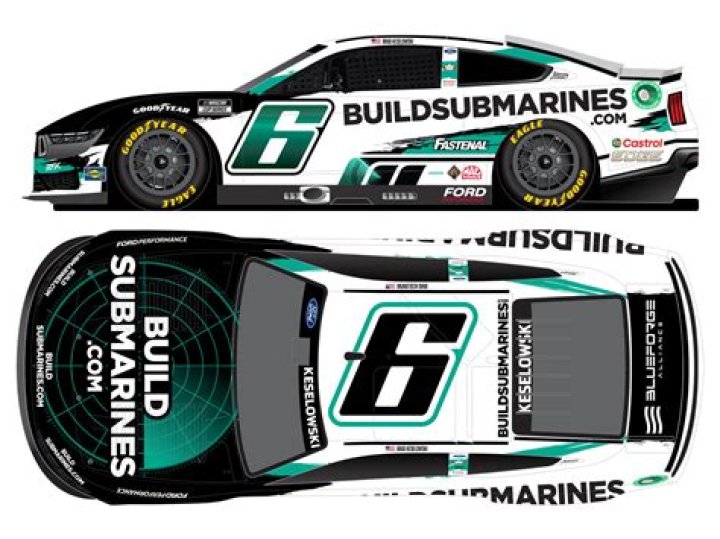 What number is Brad Keselowski in 2022?