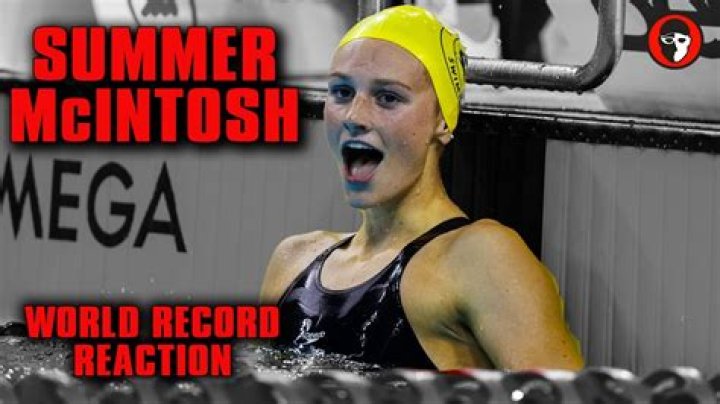What races is Summer McIntosh in?