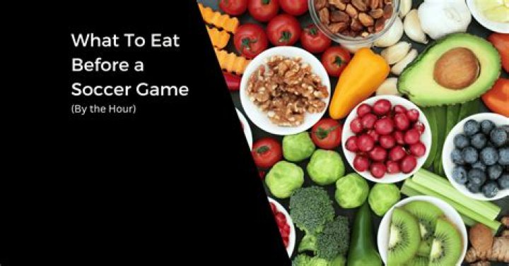 What should you not eat before a game?