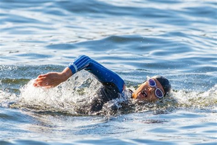 What stroke do you swim in a triathlon?