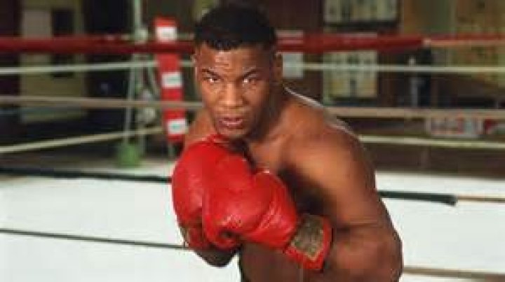 What was Mike Tyson's record?