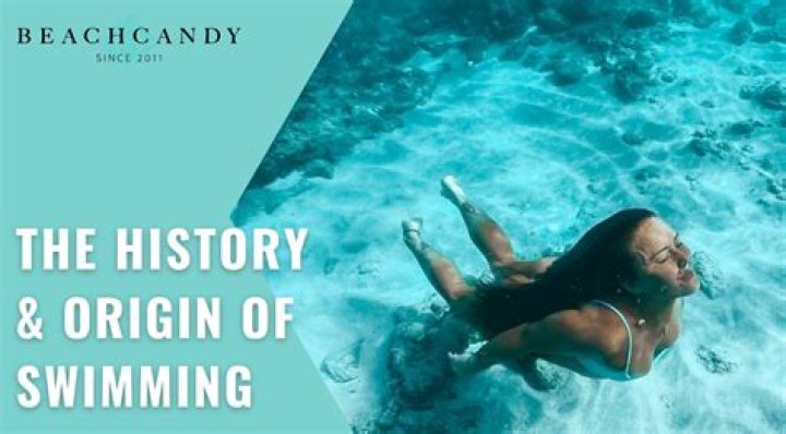 When did humans start swimming?