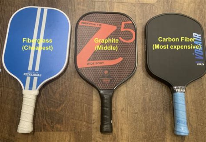 Which is better fiberglass or carbon fiber pickleball paddles?
