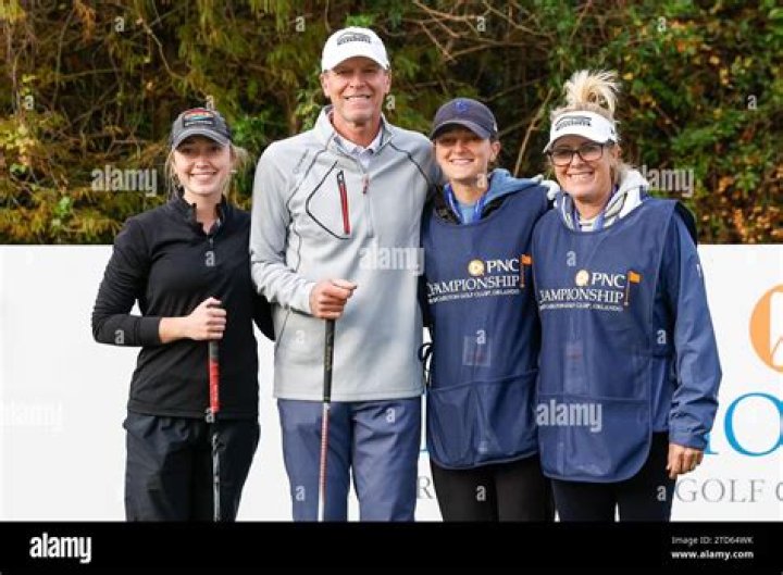Who caddies for Steve Stricker?